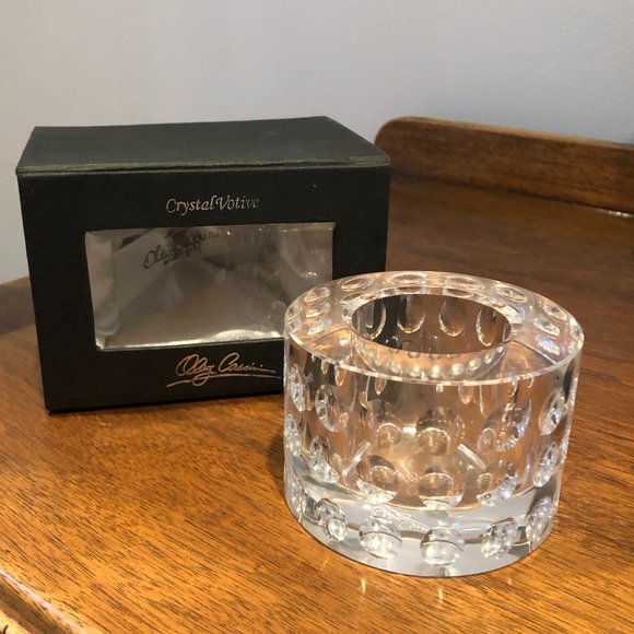 Oleg Cassini Accents Oleg Cassini Crystal Bubble Votive Candle